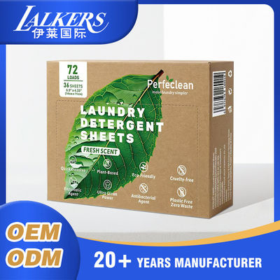 Bảng giấy tẩy rửa da mềm / Bảng tẩy rửa mạnh mẽ và có thể tùy chỉnh hương thơm Bảng tẩy rửa da