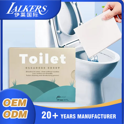 Giá tốt Lalkers Custom Plant Based Toilet Bowl Cleaner Strips Eco Friendly Biodegradable trực tuyến