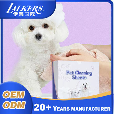 Giá tốt Chất tẩy rửa thú cưng đặc biệt dày Chất tẩy rửa chó nhẹ dùng một lần để làm sạch trong nhà trực tuyến