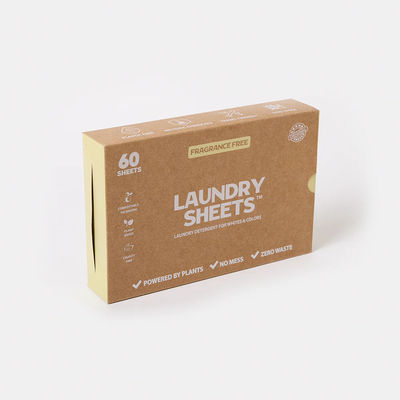 Giặt Tẩy Sâu Tấm Giặt Tẩy Rửa Sinh Học Thân Thiện Với Môi Trường Loại Bỏ Vết Bẩn Sâu 2.8-3g/tấm