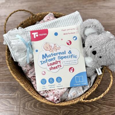 Aby Quần áo giặt chất tẩy rửa chất tẩy rửa giấy giấy Baby đồ giặt