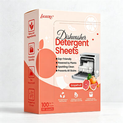 Giá tốt Eco-Friendly Hypoallergenic Long-Lasting Dish Washing Sheets and Dishwasher Cleaning Sheets trực tuyến
