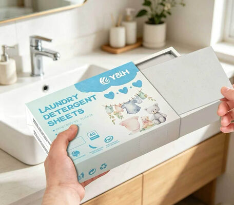 Giấy giặt tẩy thân thiện với môi trường với hương thơm có thể tùy chỉnh và khả năng làm sạch mạnh mẽ