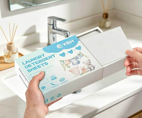 Tương thích với môi trường Khỏe mạnh Tẩy rửa giặt Bảng chất tẩy rửa với hương thơm tùy biến để loại bỏ vết bẩn khó khăn