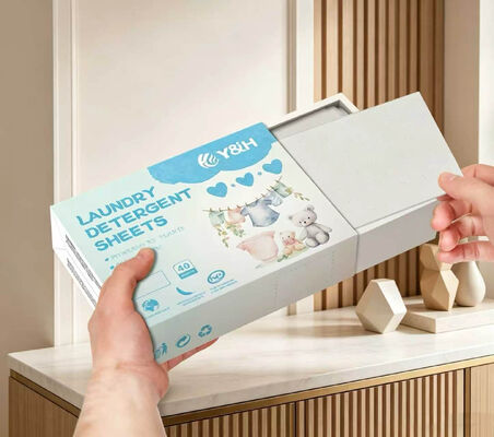 Tờ Giấy Giặt Thân Thiện Với Môi Trường, Sức Mạnh Làm Sạch Mạnh Mẽ và Hương Thơm Tùy Chỉnh