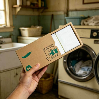 Eco-Friendly Strong Cleansing Laundry Detergent Sheets with Customizable Fragrance