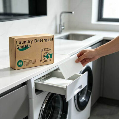 Giá tốt Chế độ làm sạch mạnh thân thiện với môi trường Bảng chất tẩy rửa giặt với hương thơm tùy chỉnh cho giặt tươi trực tuyến