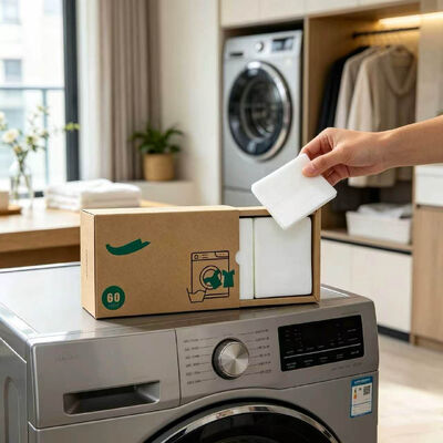 Bảng chất tẩy rửa giặt sinh thái khóa màu sắc để loại bỏ vết bẩn và bảo vệ quần áo