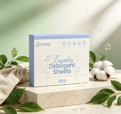 Giấy Giặt Tẩy Nhanh Tan Chiết Xuất Từ Thực Vật Với 55% Hoạt Chất