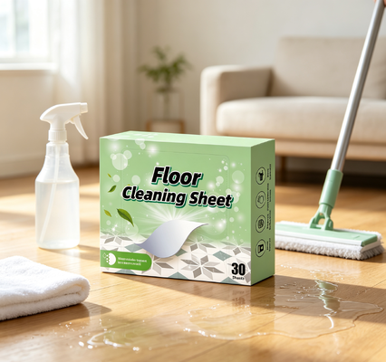 Môi trường thân thiện Biodegradable sàn làm sạch tấm và Mopping tấm mạnh mẽ mỡ và bẩn Cleaner an toàn
